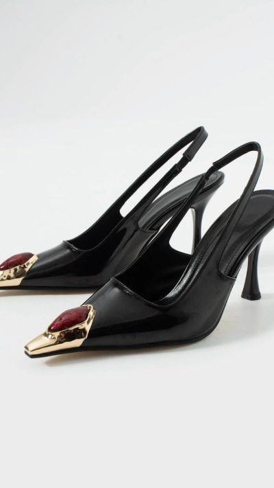 Ruby Kiss Slingback Heels